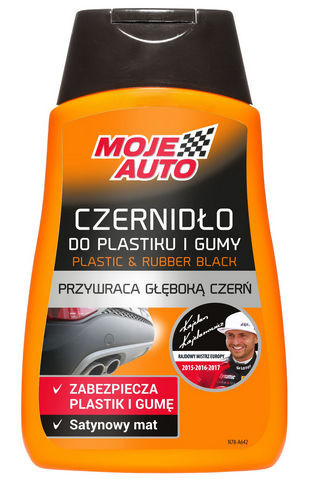 Moje Auto feketítőszer műanyaghoz és gumihoz 250ml