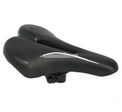 MTB fekete ergonomikus nyereg 